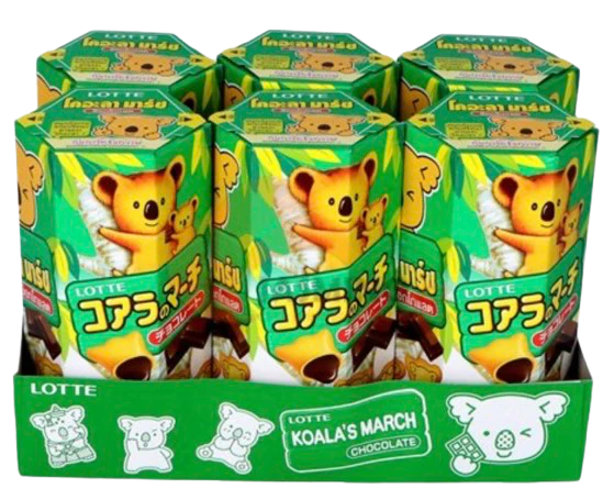Small Koala Chocolate Cookies (6 Pack)