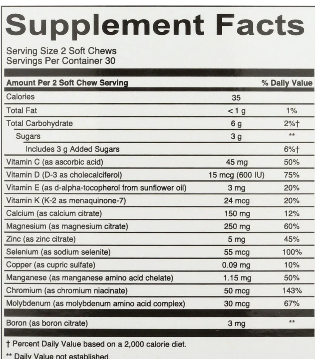 Mixed Berry Daily Vitamin Gummies (60 Ct) - Image 3