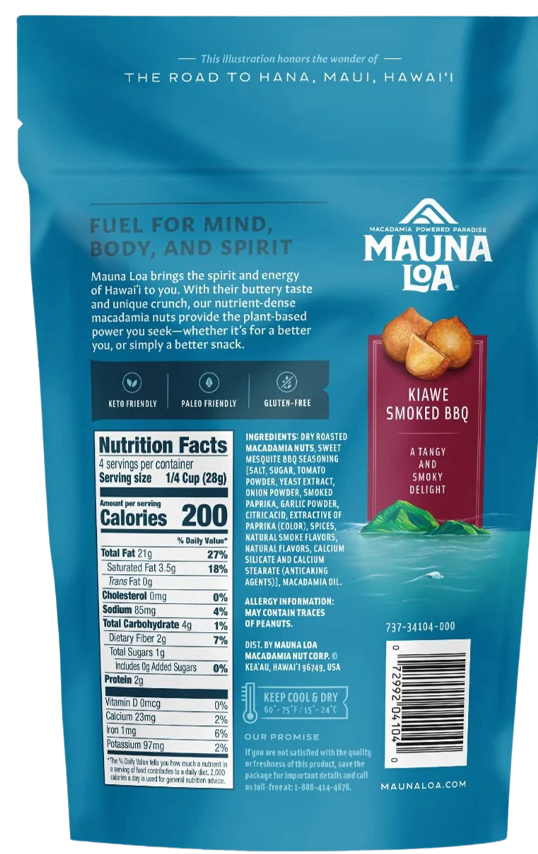 Smoked BBQ Macadamia Nuts - Image 2