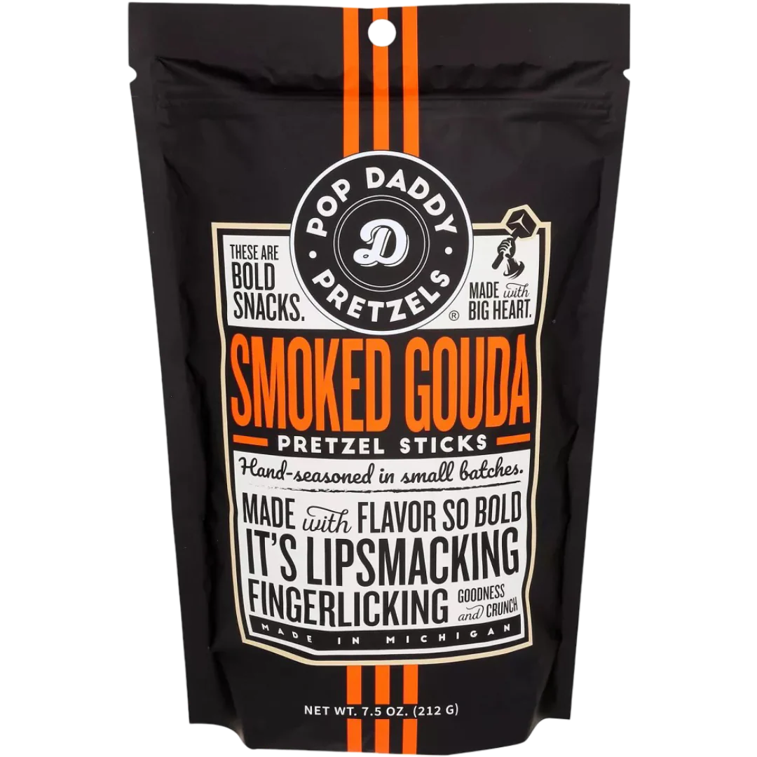Smoked Gouda Pretzel Sticks