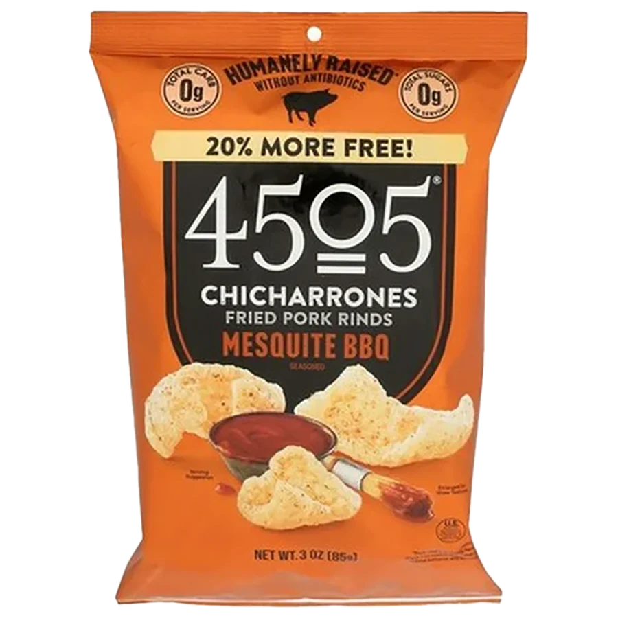 Mesquite BBQ Pork Rind Chicharrones