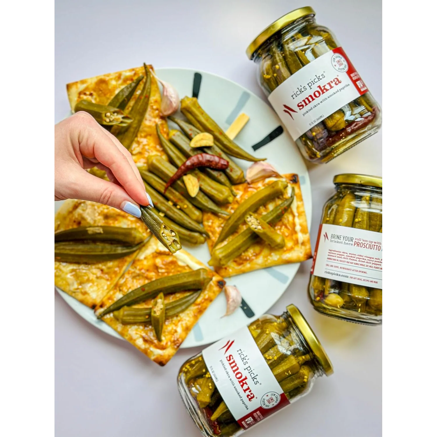 Smokra Pickled Okra - Image 3