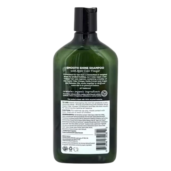 Smooth Shine Apple Cider Vinegar Shampoo - Image 3