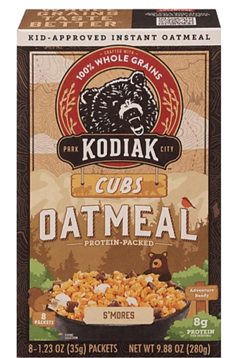 S'mores Cubs Kids Oatmeal