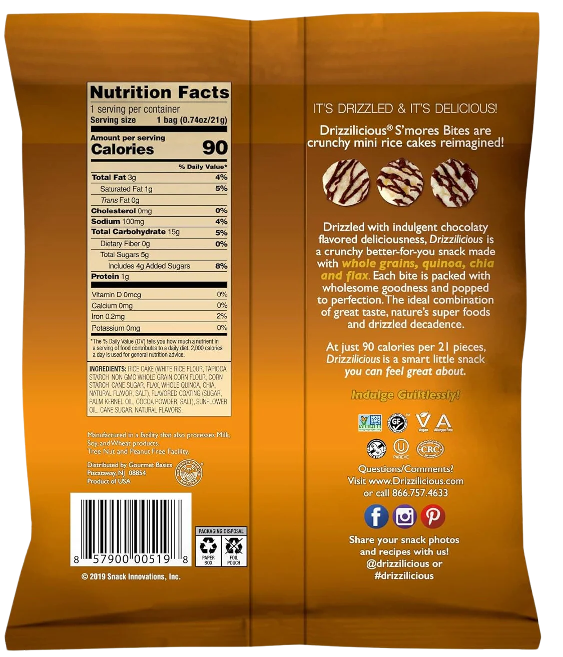 S'mores Rice Crisps (10 Pack) - Image 3