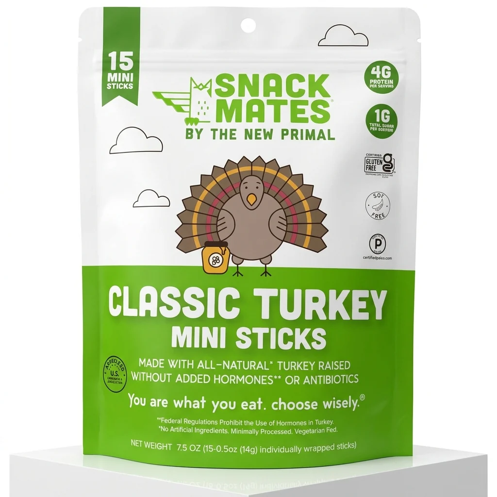 Snack Mates Turkey Mini Sticks (15 CT) - Image 3