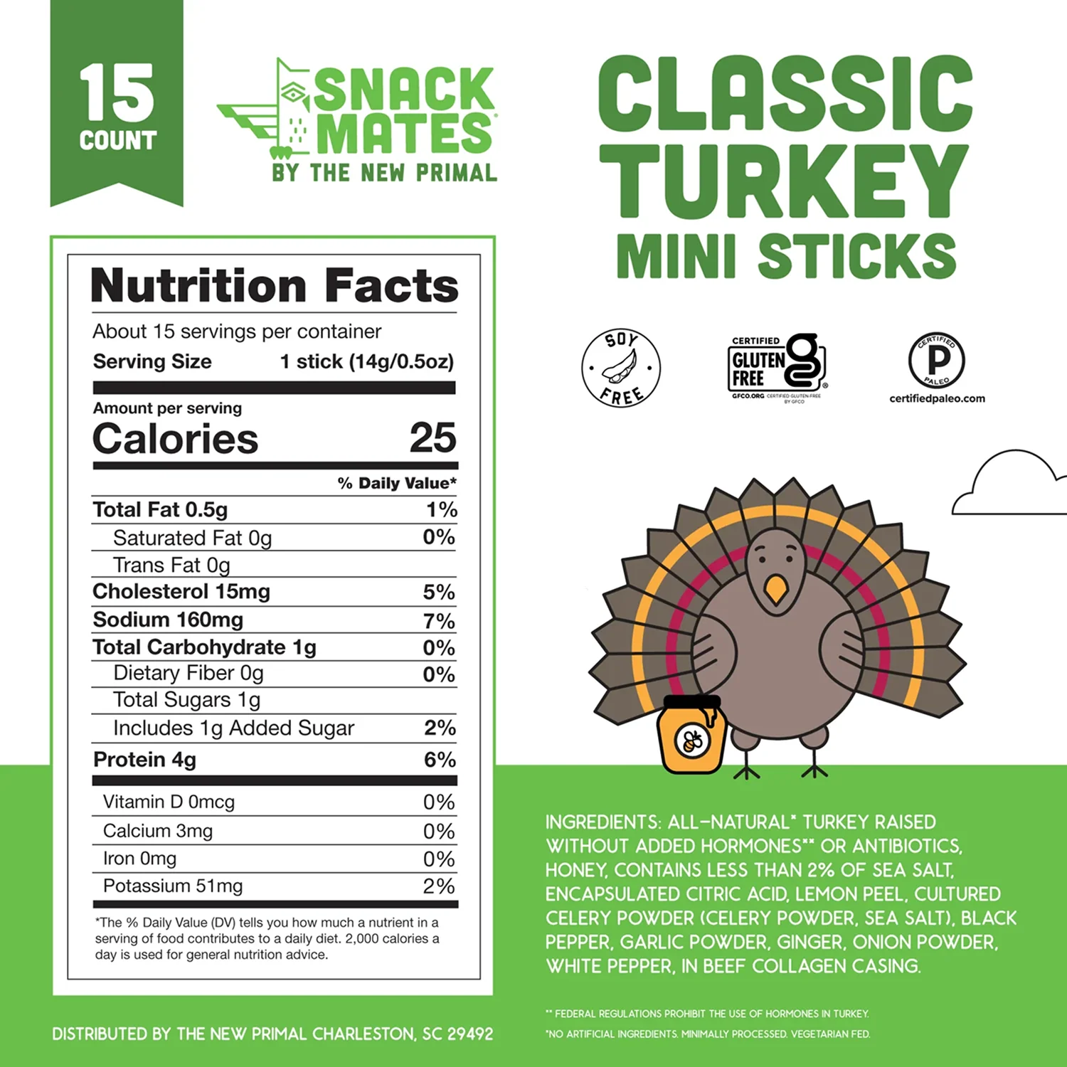 Snack Mates Turkey Mini Sticks (15 CT) - Image 4