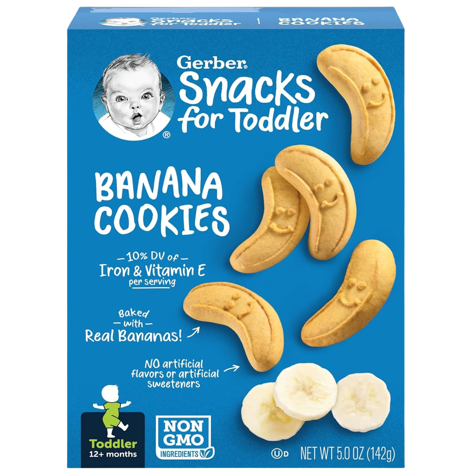 Snacks For Toddlers - Banana Cookies