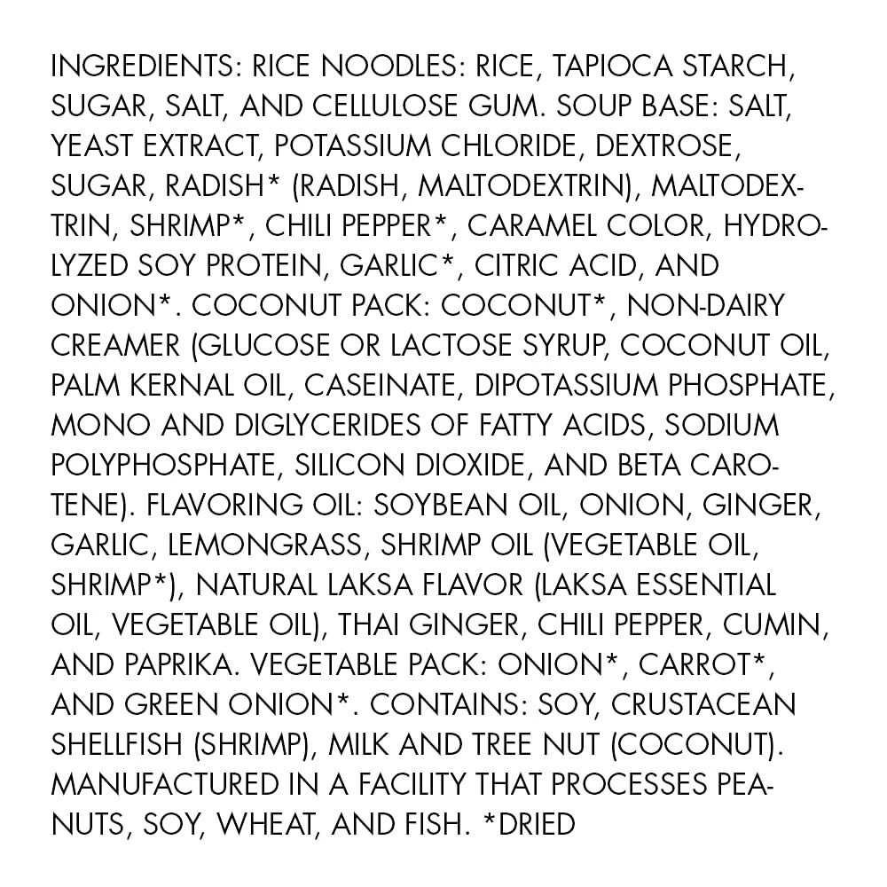 Laksa Curry with Rice Noodles (6 Pack) - Image 2