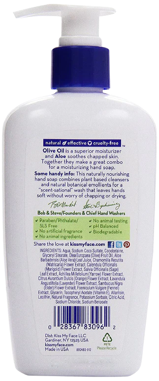 Olive & Aloe Liquid Hand Soap - Image 2