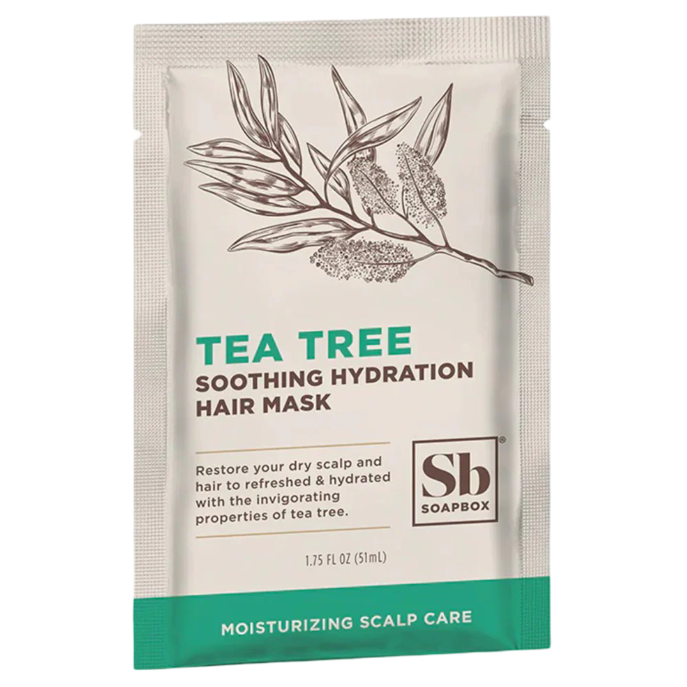 Purifying And Hydrating Tea Tree Oil Hair Mask Sachet (12 CT) - Image 2