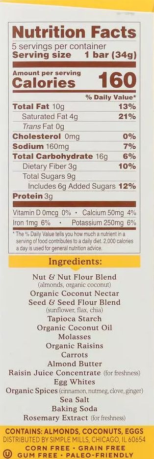 Soft-Baked Bars-Spiced Carrot Cake (3 Pack) - Image 4