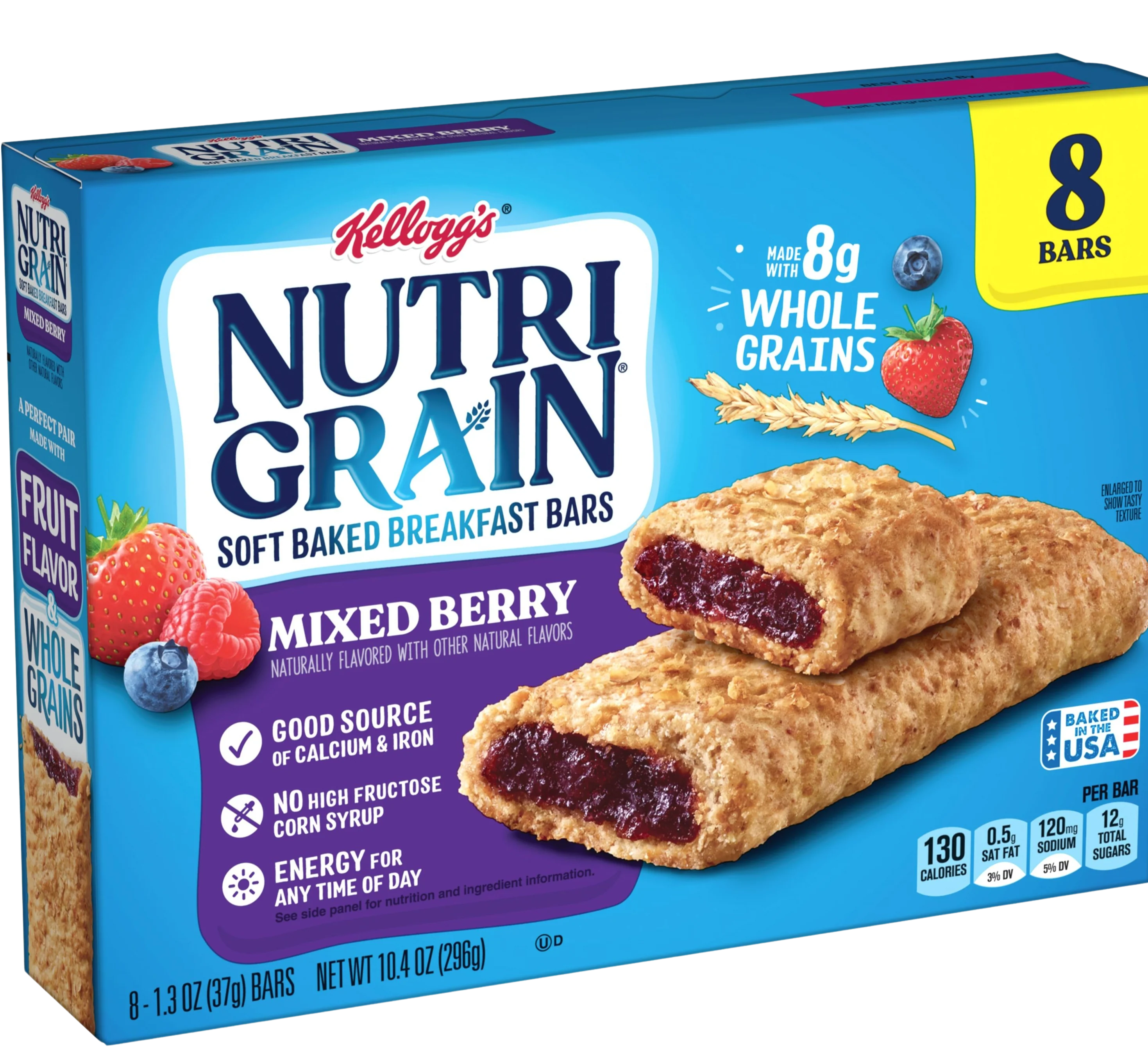 Soft Baked Breakfast Bars - Mixed Berry (2 Pack) - Image 2