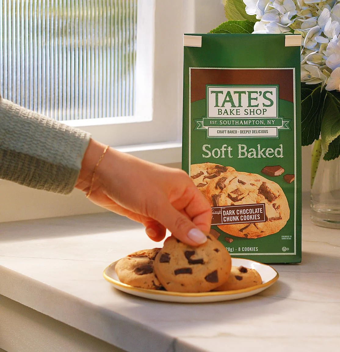 Soft Baked Dark Chocolate Chunk Cookies - Image 3