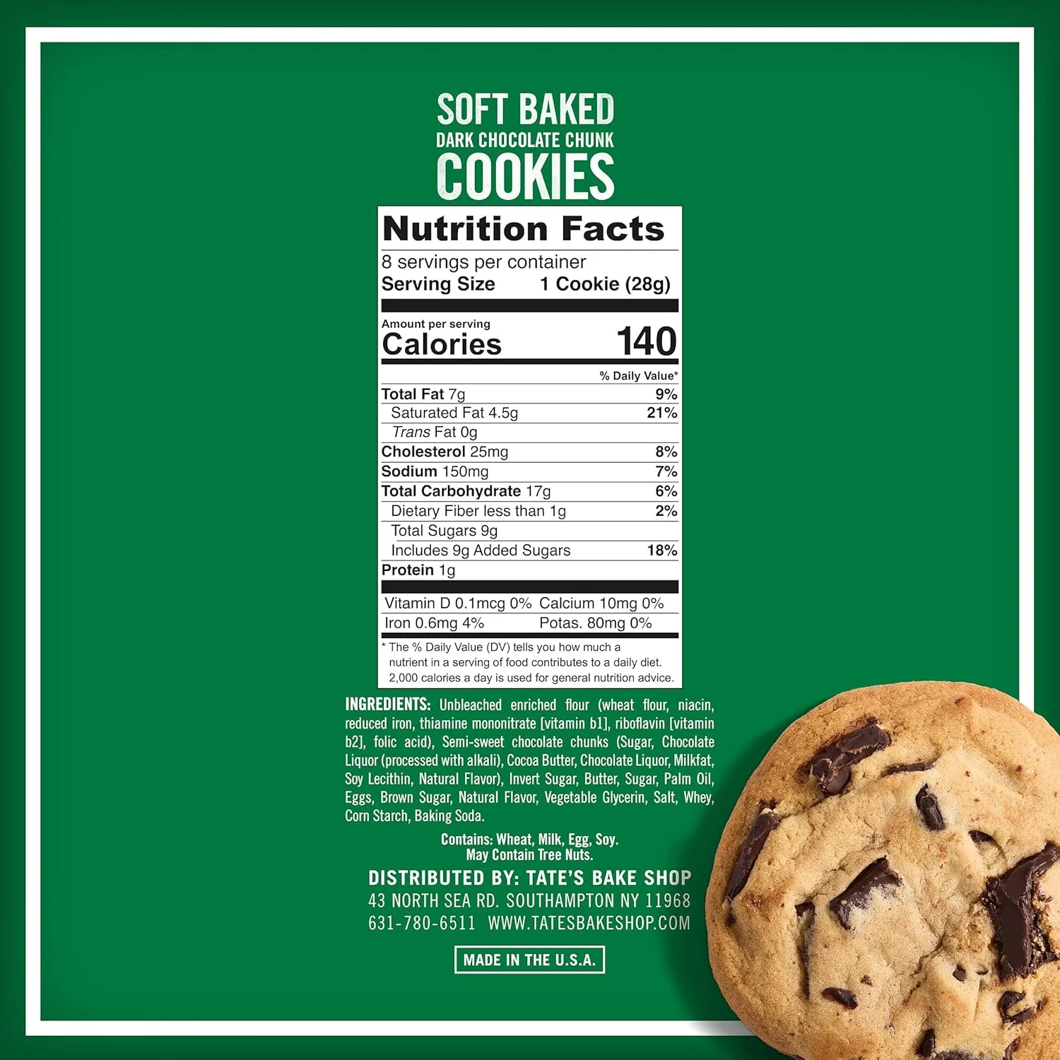 Soft Baked Dark Chocolate Chunk Cookies - Image 4