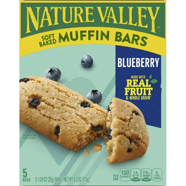 Soft-Baked Muffin Bars - Blueberry (5CT)
