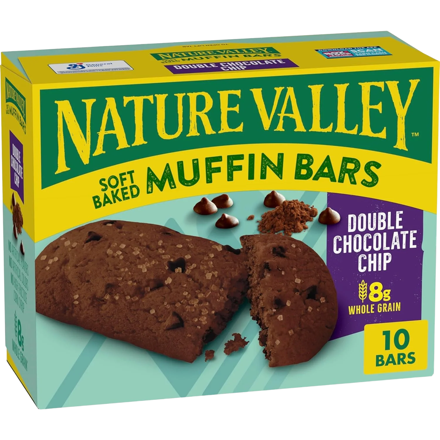 Soft-Baked Muffin Bars - Double Chocolate Chip (10 CT)