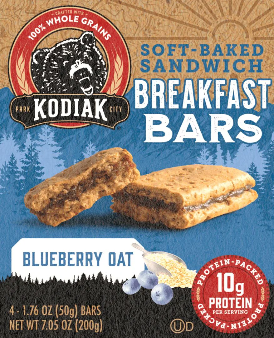 Soft Baked Breakfast Bars- Blueberry Oat (4 CT)