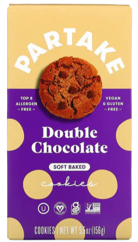 Soft Baked Double Chocolate Cookies