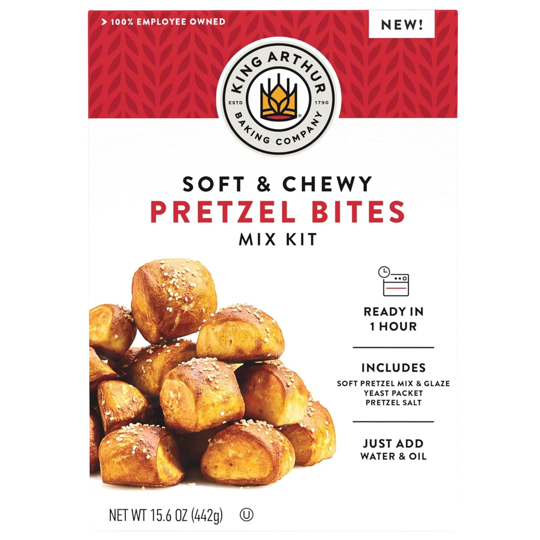 Soft And Chewy Pretzel Bites Mix Kit