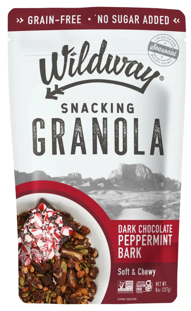 Soft & Chewy Snacking Granola Dark Chocolate Peppermint Bark (3 Pack) - Image 2