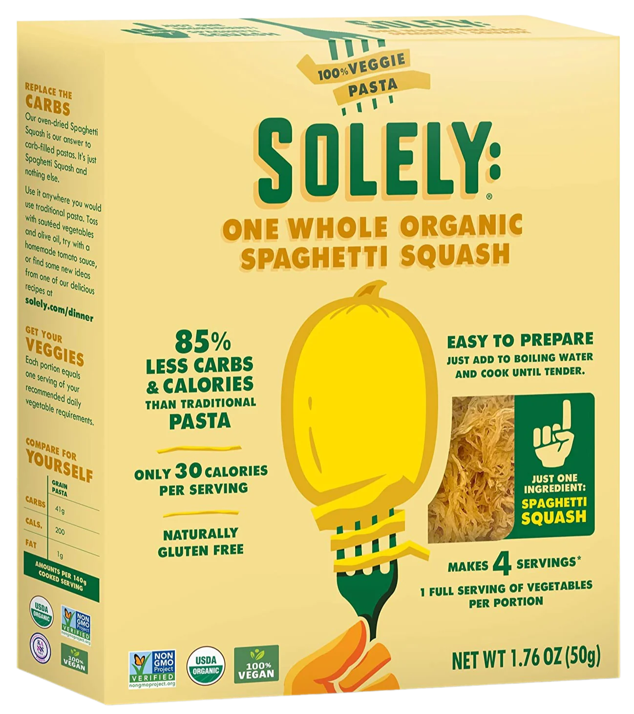 Organic Spaghetti Squash Pasta
