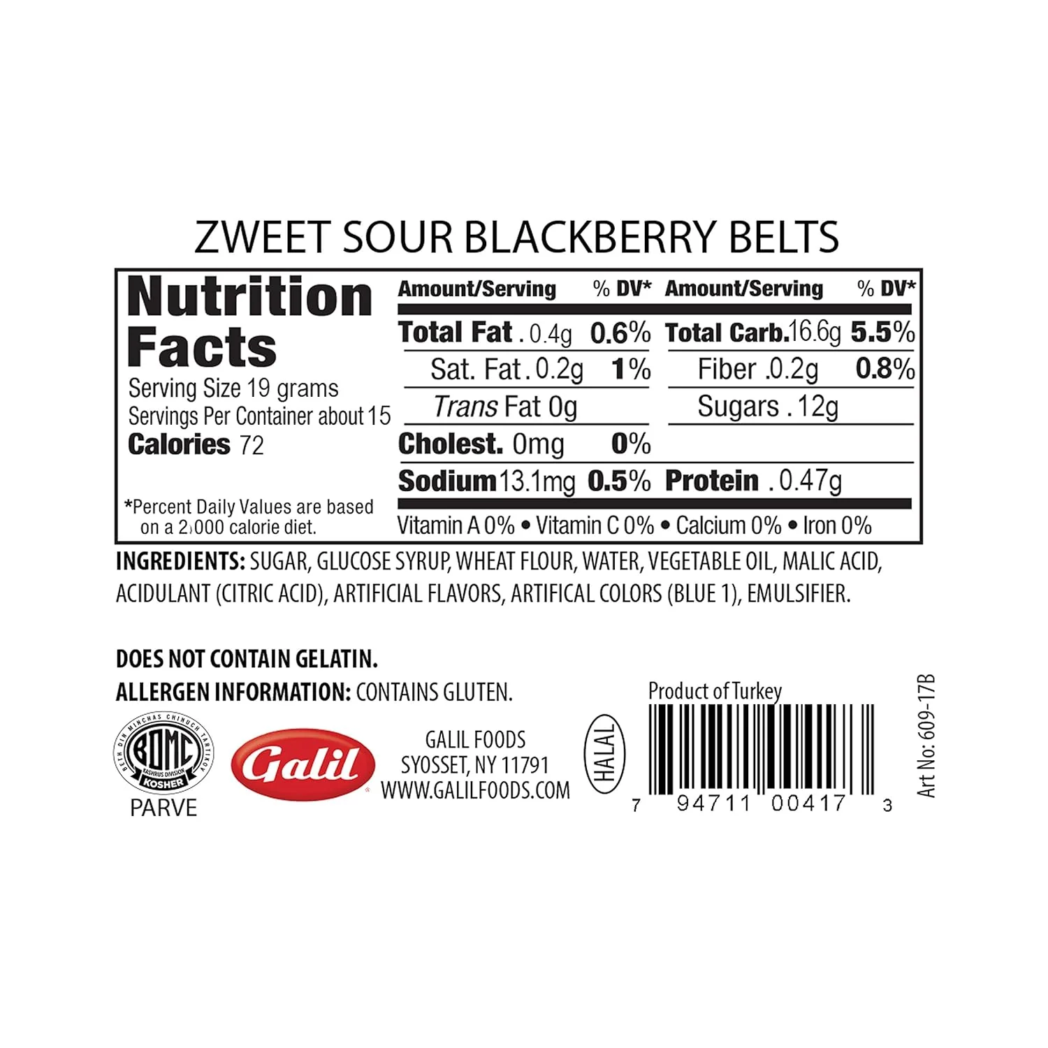 Sour Belts Blackberry - Image 2