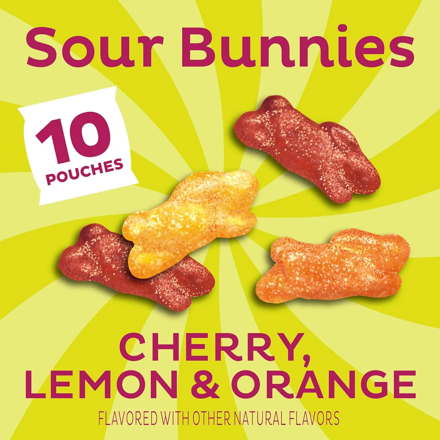 Sour Bunnies Fruit Flavored Chewy Treats - Image 3