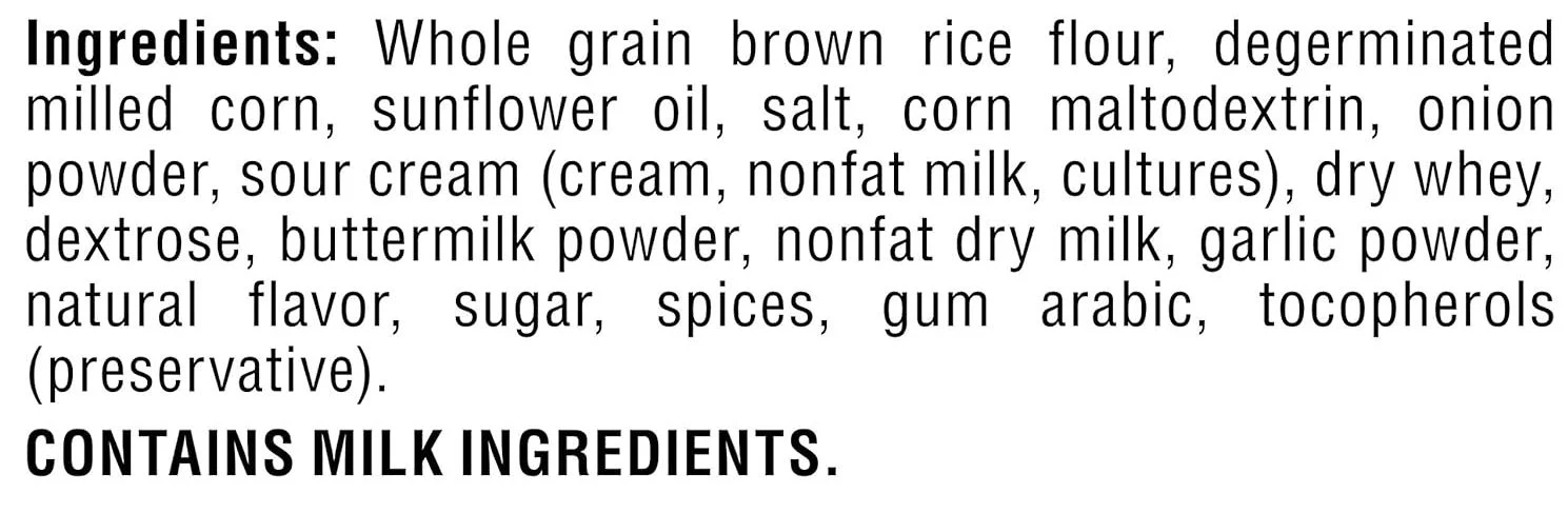 Sour Cream and Onion Rice Crisps - Image 3