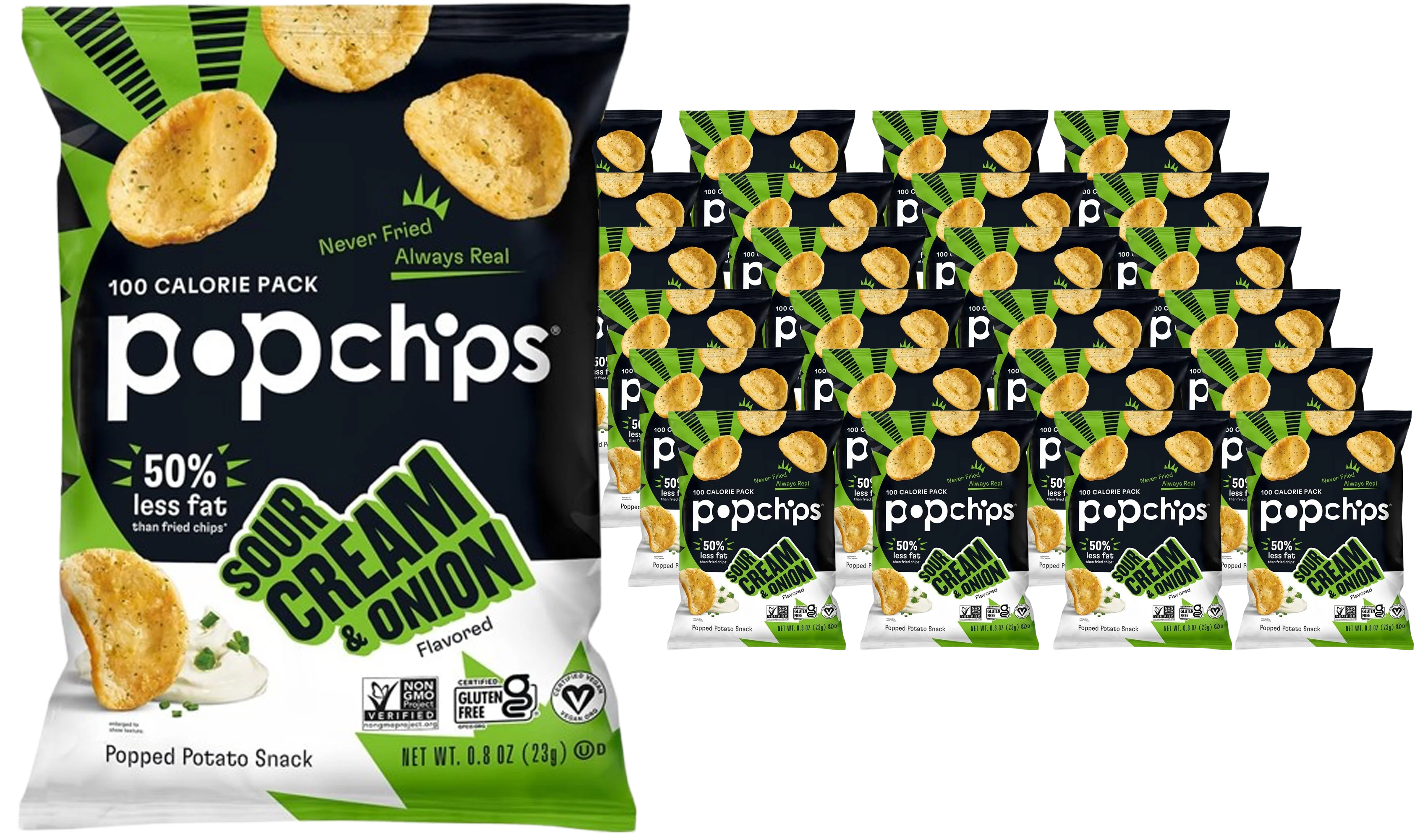 Sour Cream & Onion Potato Chip (24 Pack)