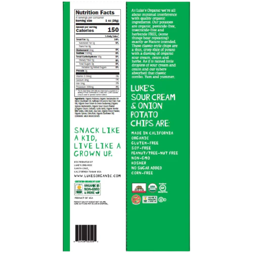 Sour Cream & Onion Potato Chips - Image 2