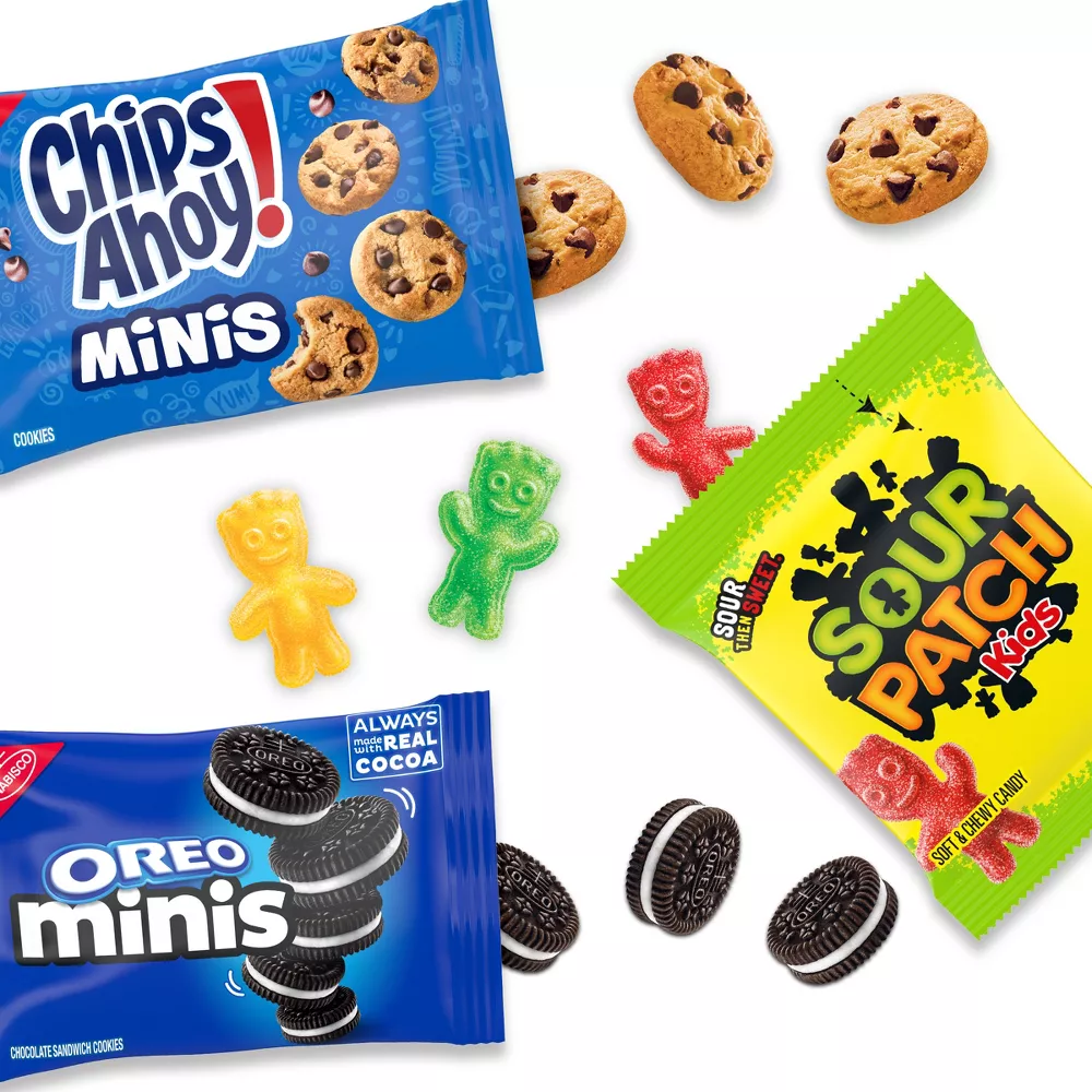 Sour Patch, Chips Ahoy, Oreo Variety Pack (30 CT) - Image 3