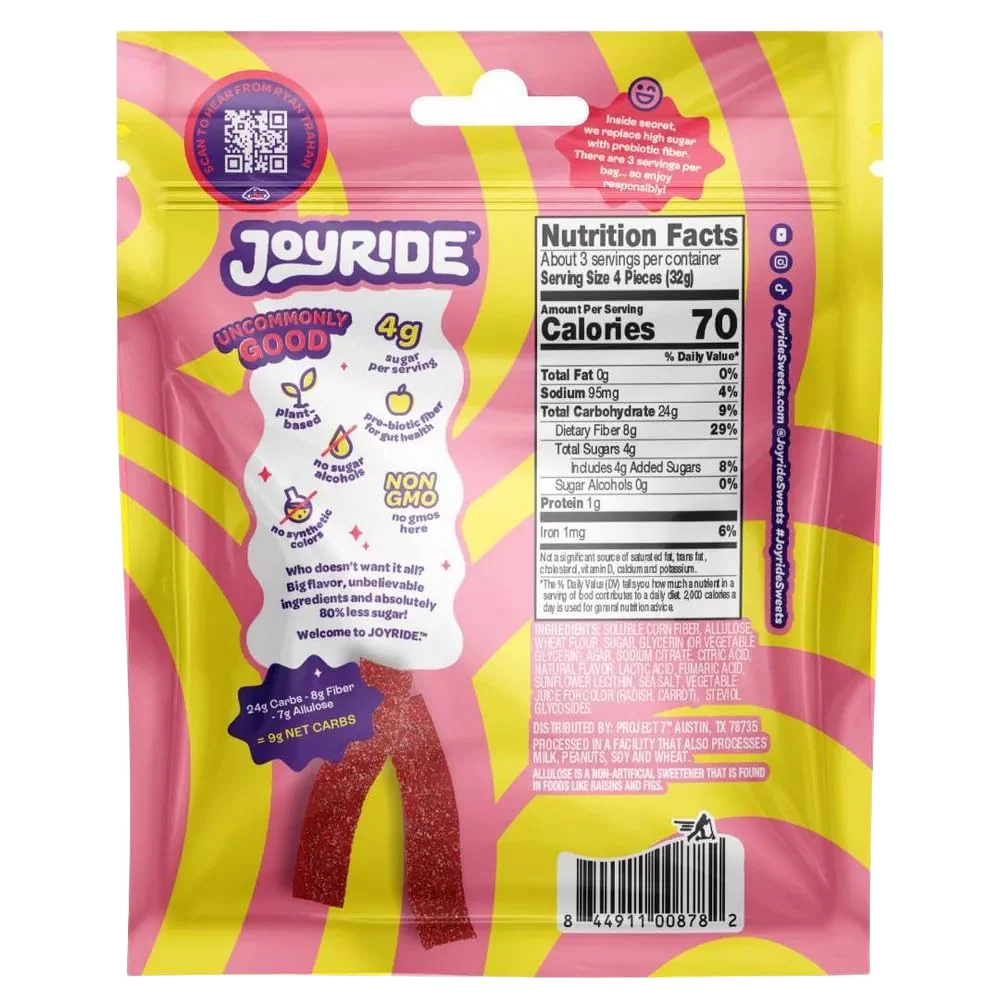 Sour Pink Lemonade Strips - Image 4