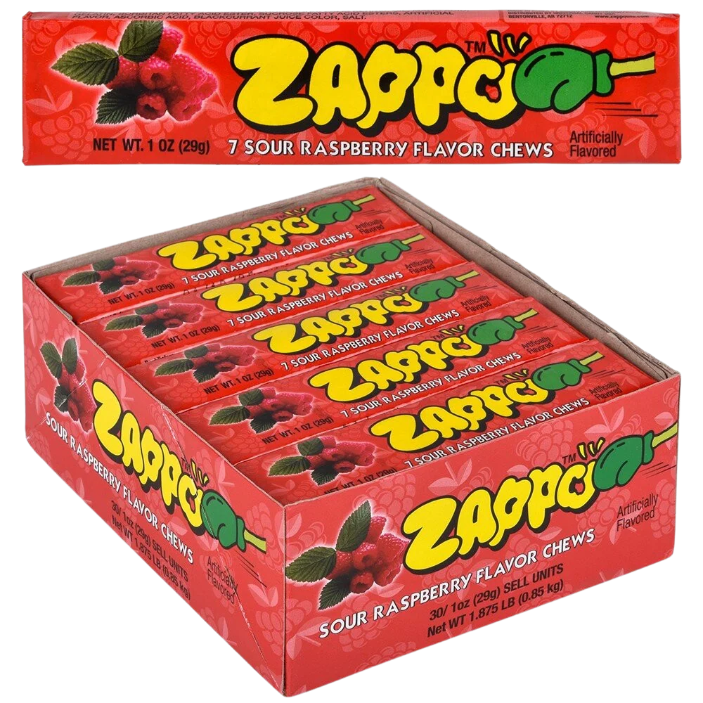 Sour Raspberry Flavor Chews (30 CT)