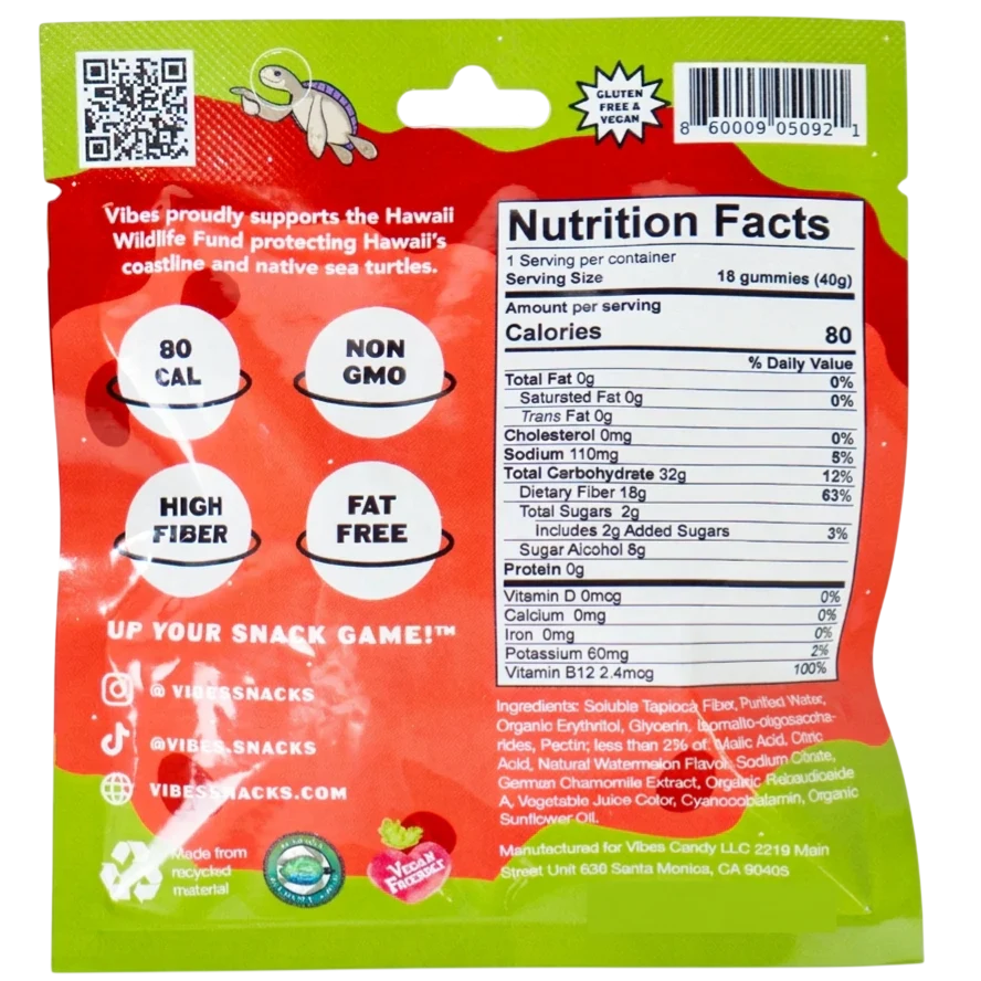 Sour Watermelon Fruity Stars (6 CT) - Image 3