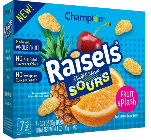 Sours Fruit Golden Raisins