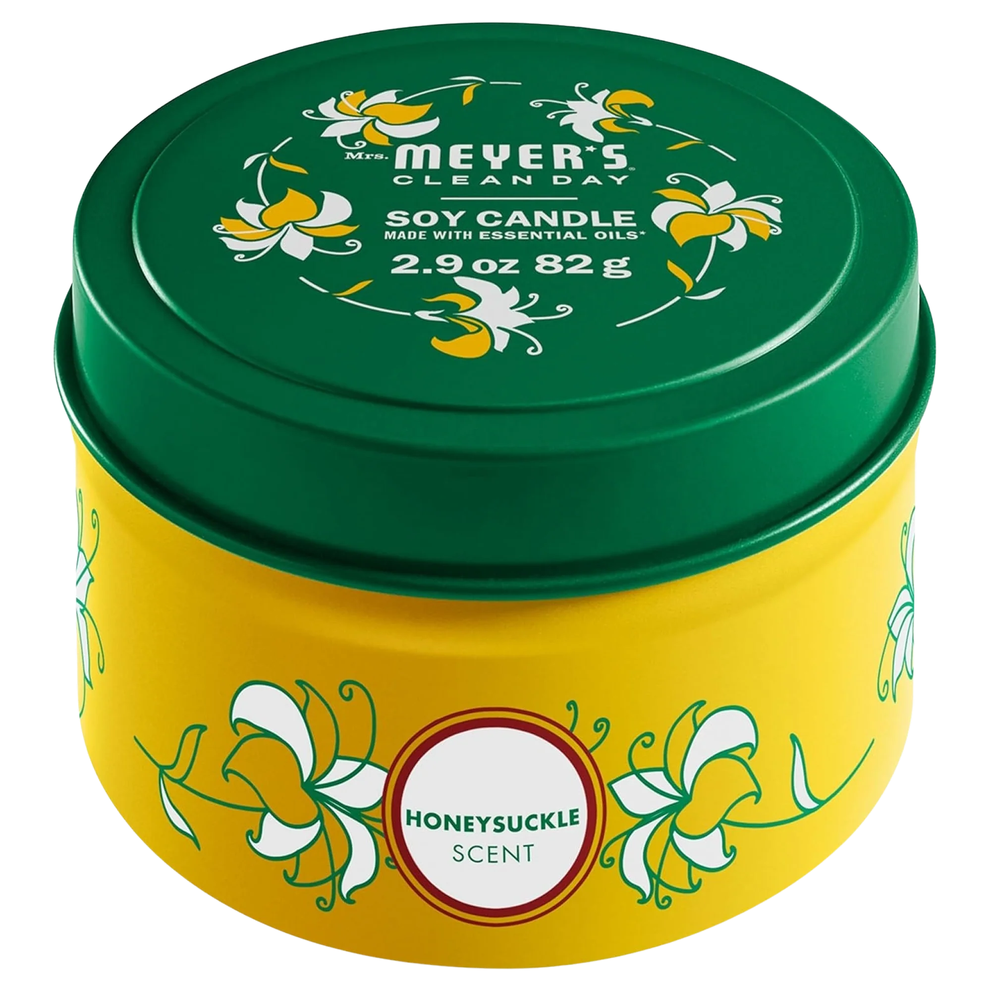 Soy Tin Candle Honeysuckle