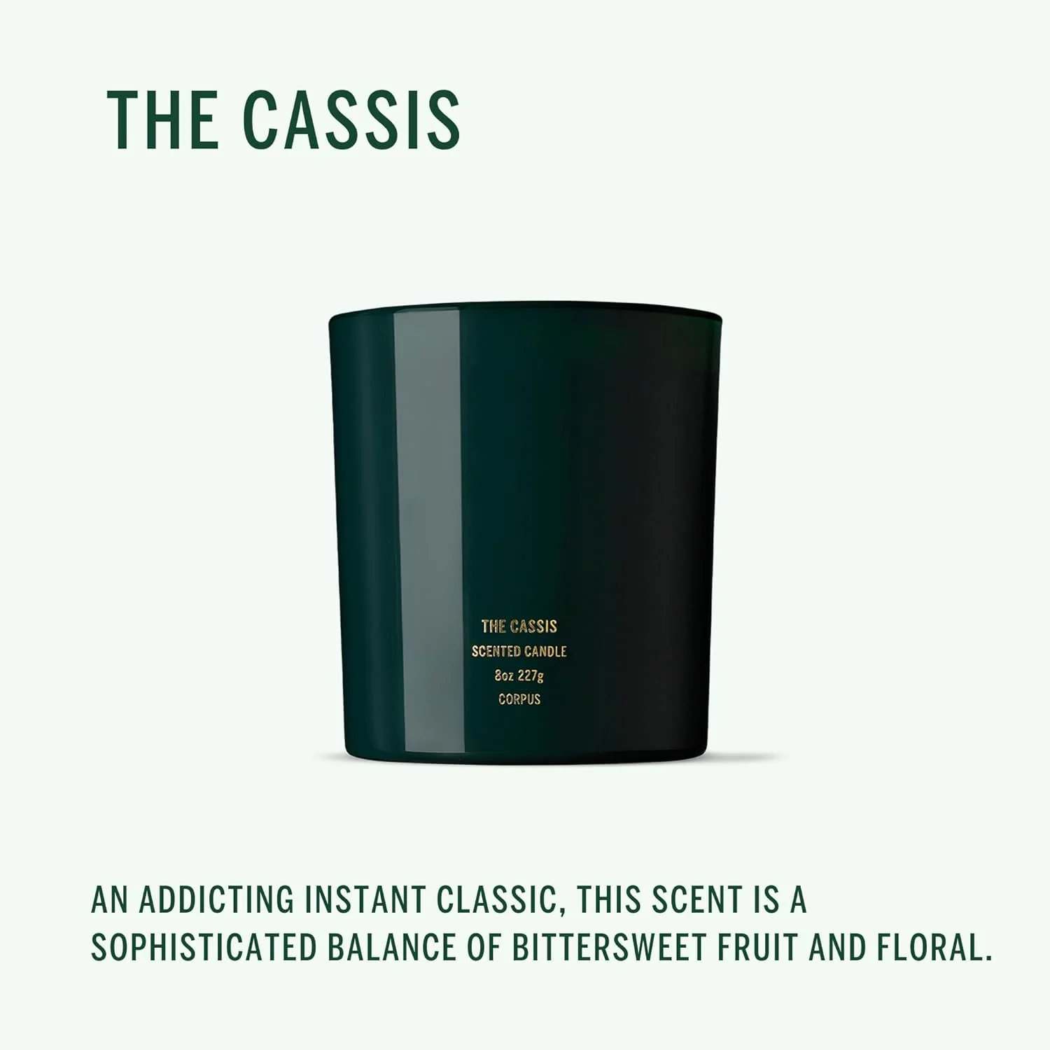 Soy Wax Scented Candle : The Cassis - Image 4