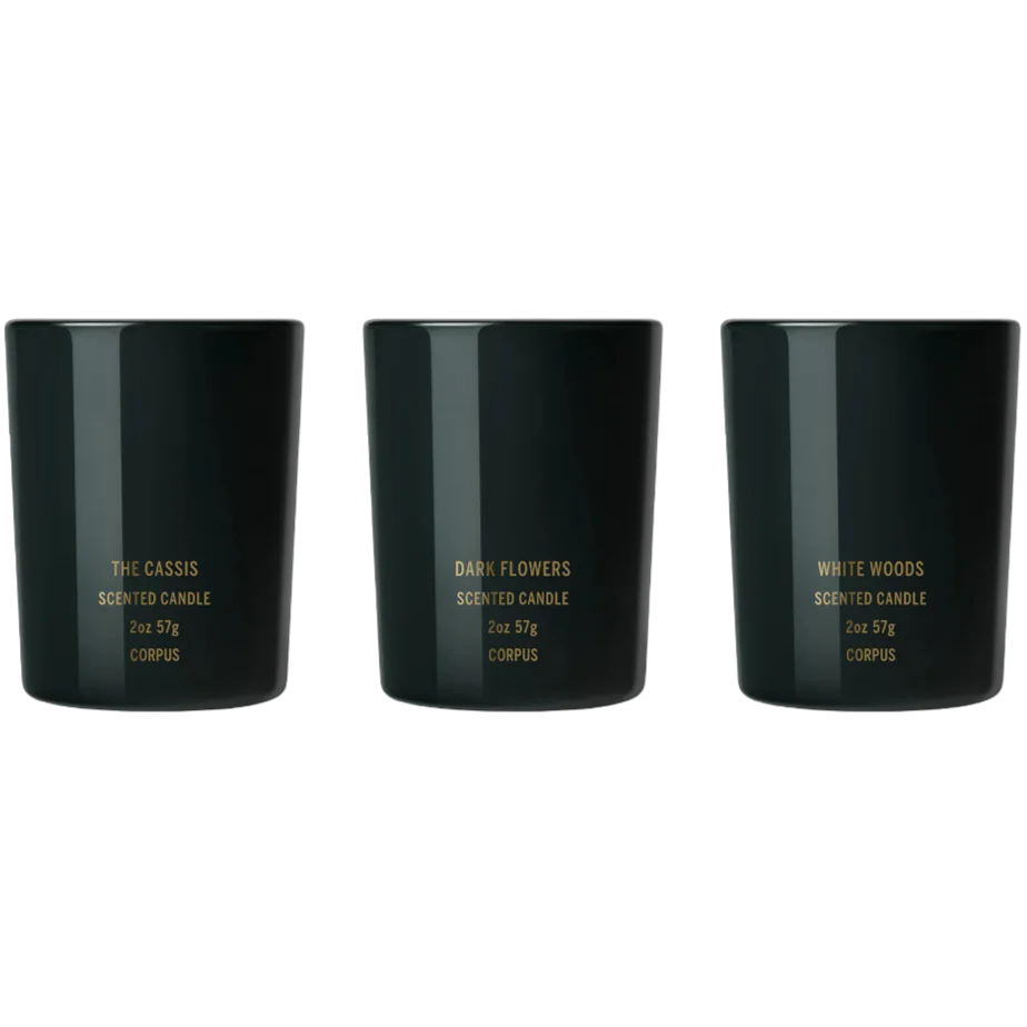 Luxury Soy Wax Scented Candle Trio