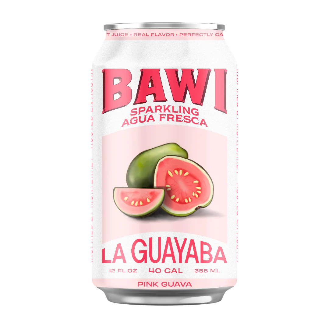 Sparkling Agua Fresca La Guayaba - Pink Guava (12 Pack) - Image 2