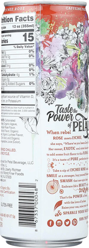Sparkling Lychee Rose Water - Image 3