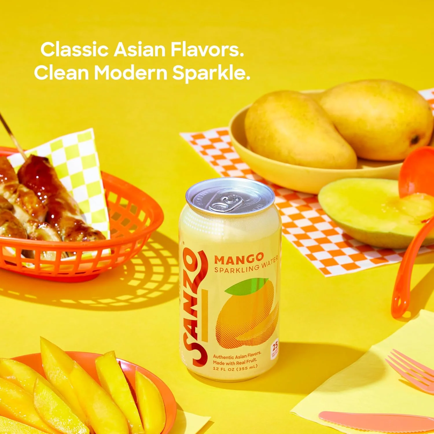 Sparkling Mango Water (12 Pack) - Image 3