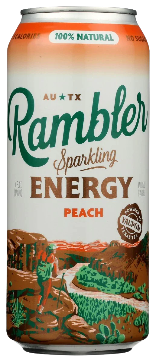 Sparkling Peach Energy Drink