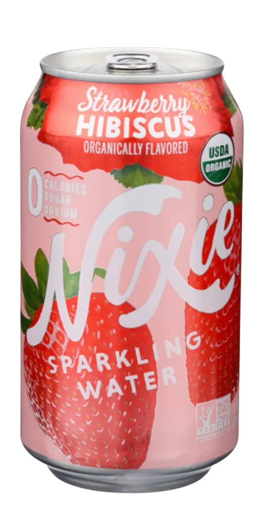 Sparkling Water - Strawberry Hibiscus (8 Pack) - Image 2