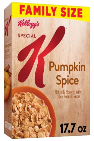 Special K Pumpkin Spice Cereal