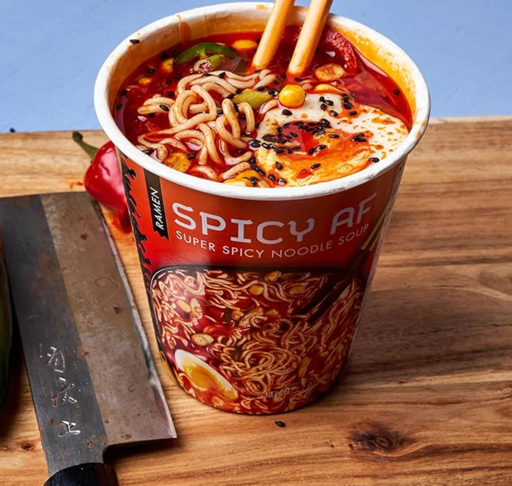 Spicy AF Ramen Noodle Soup Cup (6 Pack) - Image 3