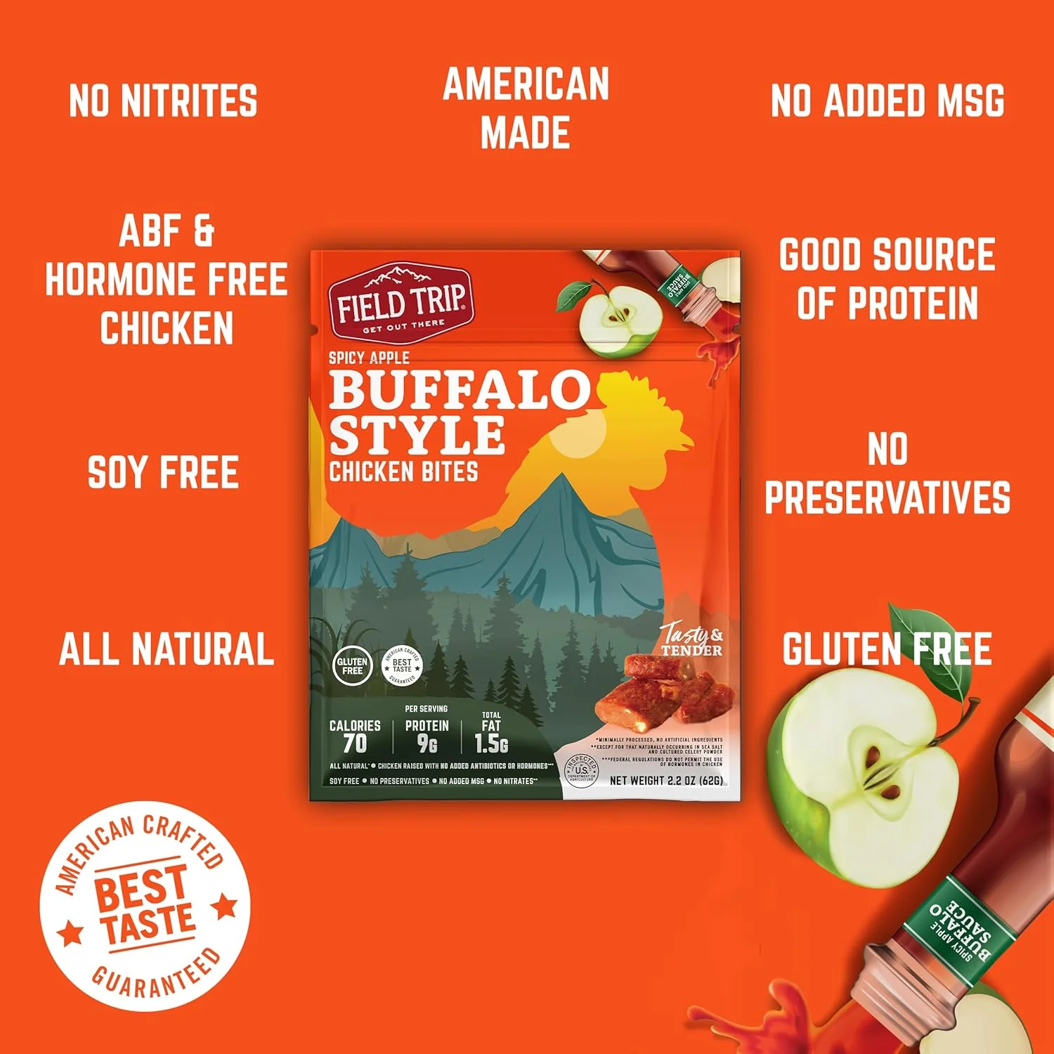Spicy Apple Buffalo Style Chicken Bites - Image 3