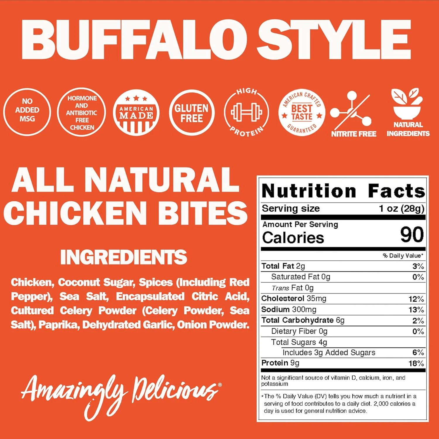 Spicy Apple Buffalo Style Chicken Bites - Image 4