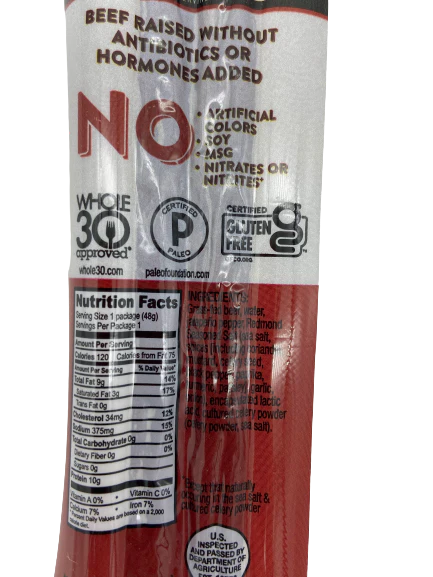 Spicy Beef Snack Stick - Image 2