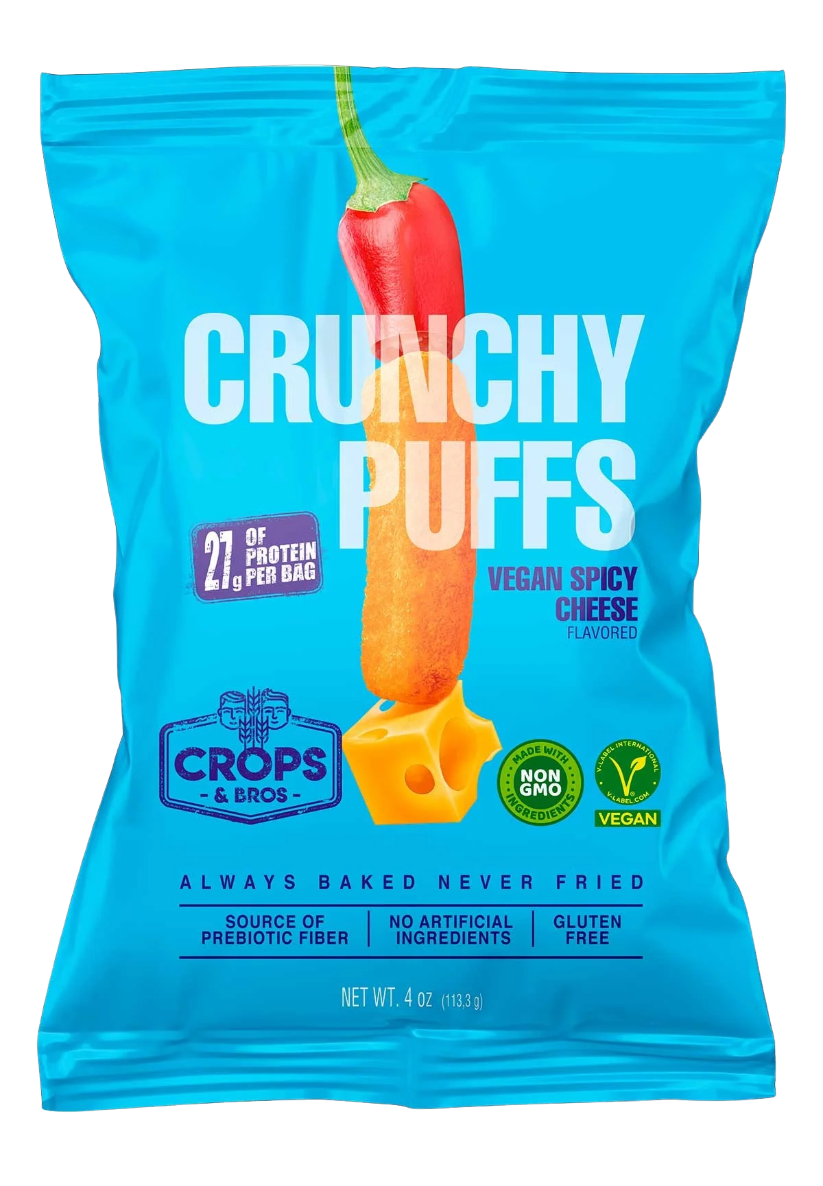 Spicy Cheese Crunchy Puffs